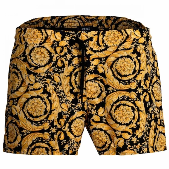 Foto van product VERSACE Zwemshorts geel / zwart