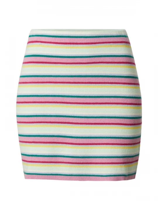 Foto van product VERSTIQUE Rok geel / groen / mintgroen / pink