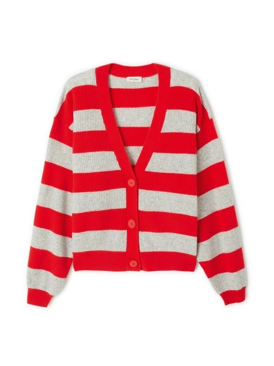 Foto van product Vest American Vintage grijs gemêleerd