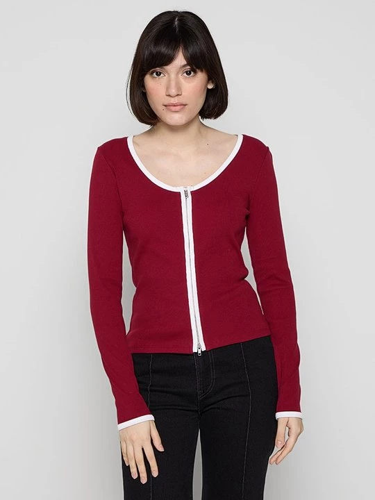 Foto van product Vest Calvin Klein donkerrood