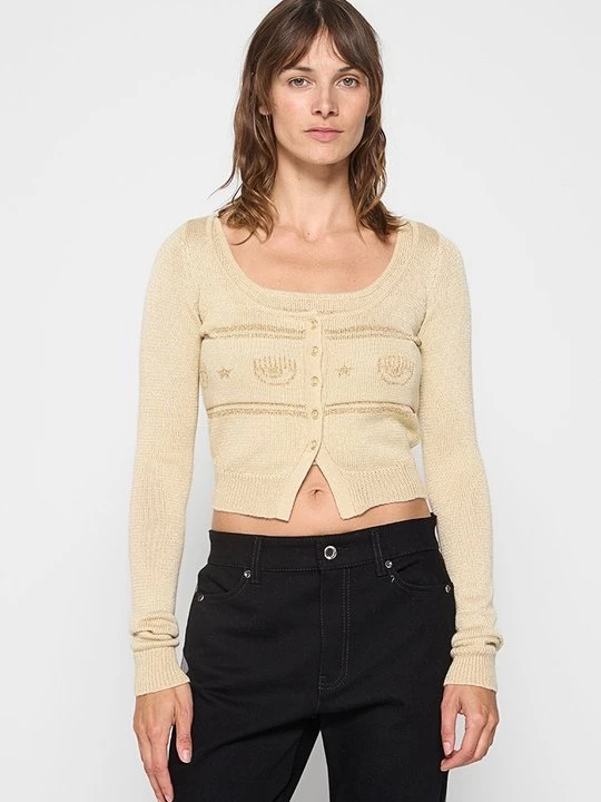 Foto van product Vest Chiara Ferragni goudkleurig
