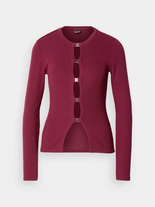 Foto van product Vest Gina Tricot donkerrood