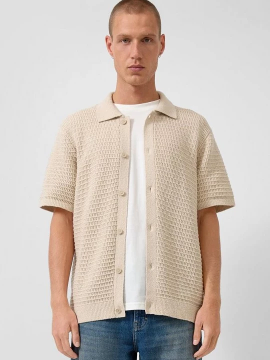 Foto van product Vest in gehaakte look QS beżowy