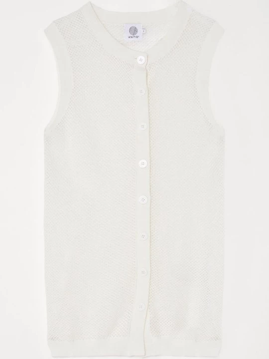 Foto van product Vest KNITID crème