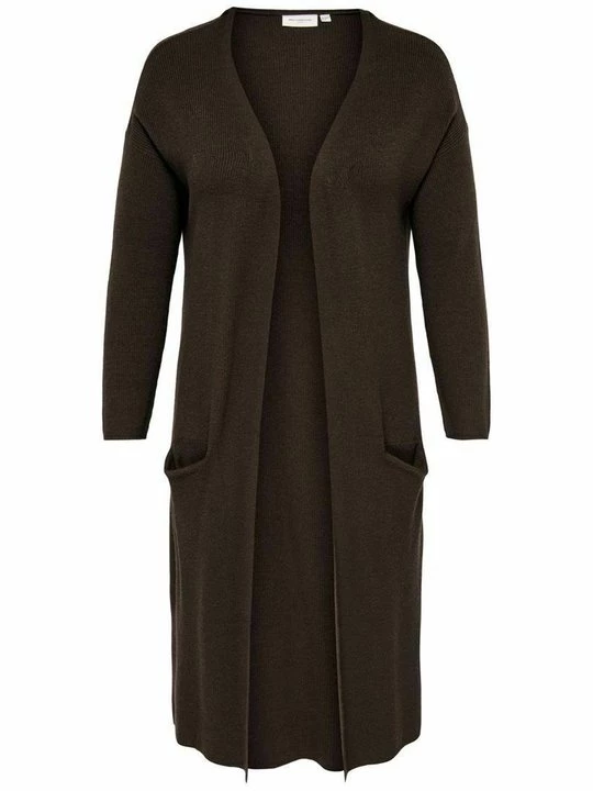 Foto van product Vest ONLY Carmakoma donkerbruin
