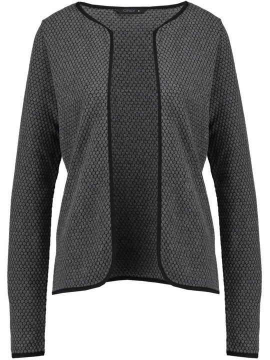 Foto van product Vest Only donkergrijs gemêleerd