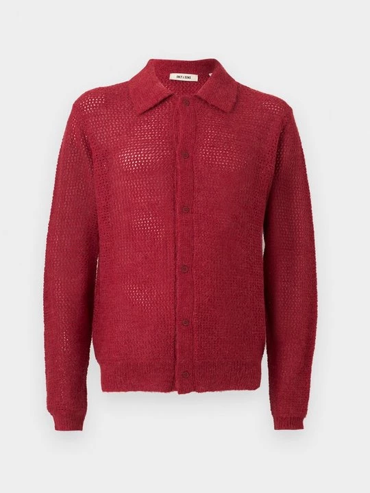 Foto van product Vest Only & Sons bordeauxrood