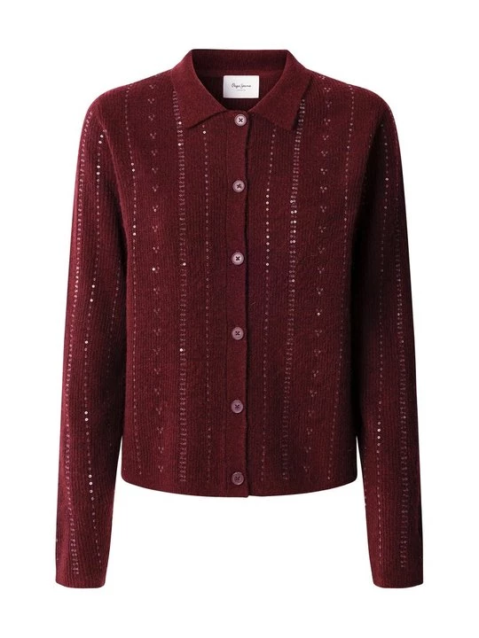 Foto van product Vest Pepe Jeans bordeauxrood