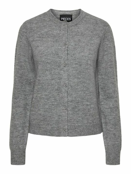 Foto van product Vest Pieces grijs gemêleerd