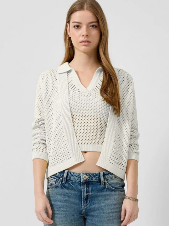 Foto van product Vest QS crème