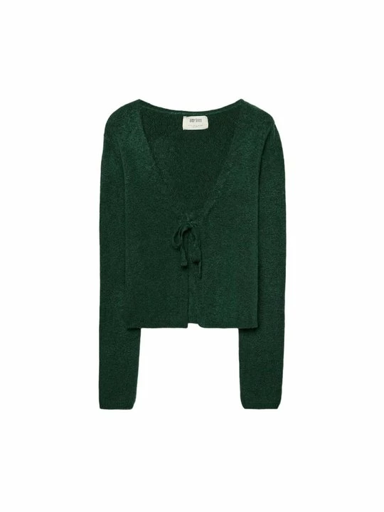 Foto van product Vest Stradivarius groen gemêleerd
