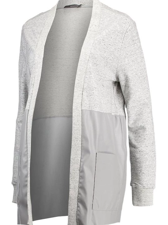 Foto van product Vest Supermom lichtgrijs gemêleerd