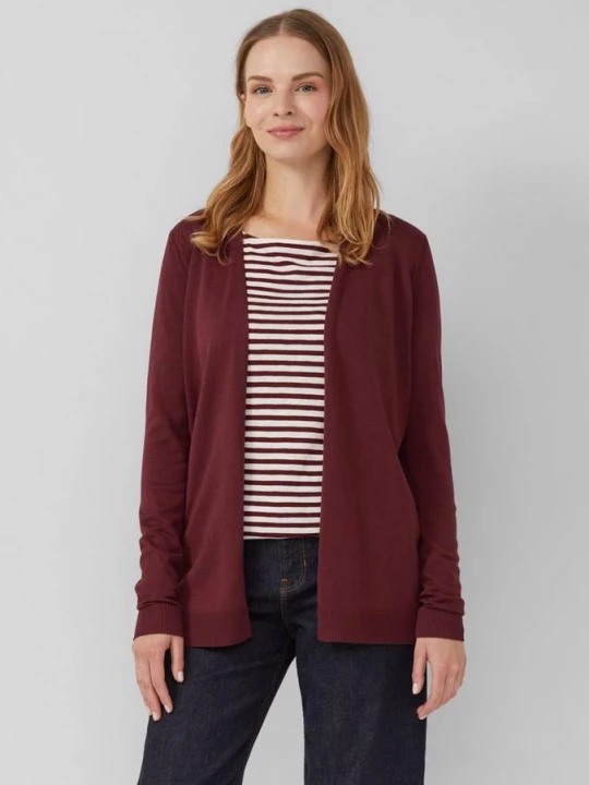 Foto van product Vest van een mix van viscose en katoen s.Oliver rood