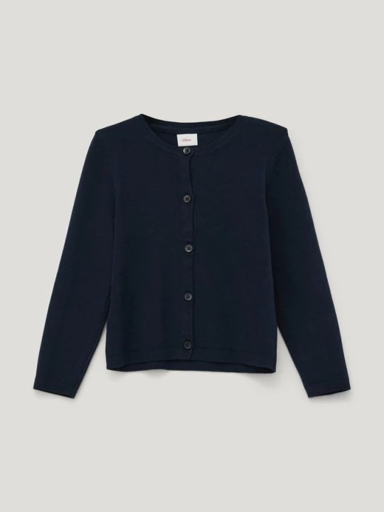 Foto van product Vest van viscosemix s.Oliver blauw