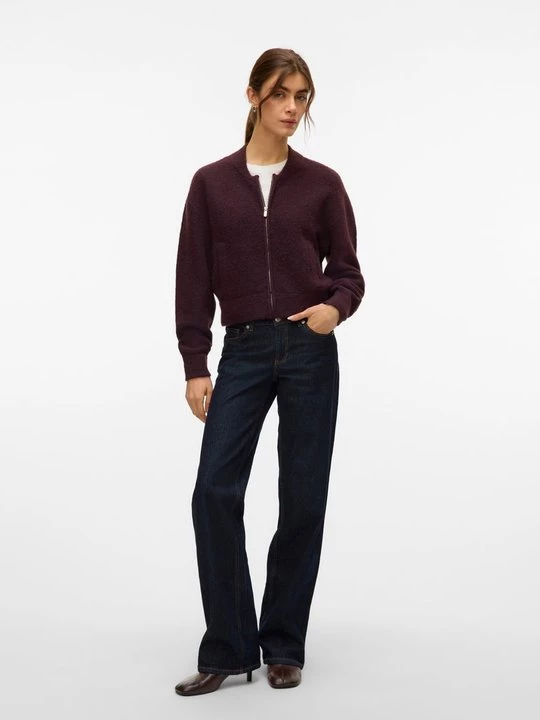 Foto van product Vest Vero Moda bordeauxrood