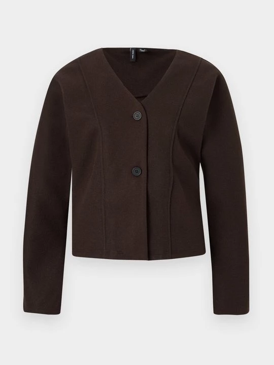 Foto van product Vest Vero Moda donkerbruin