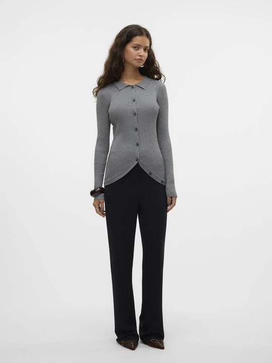 Foto van product Vest Vero Moda grijs gemêleerd