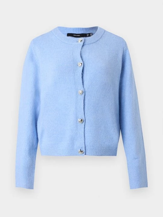 Foto van product Vest Vero Moda lichtblauw gemêleerd
