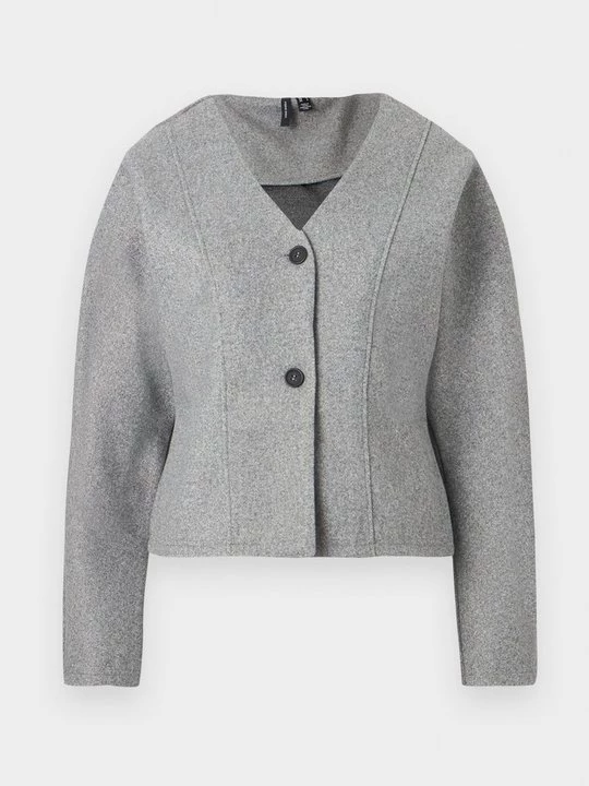 Foto van product Vest Vero Moda lichtgrijs gemêleerd