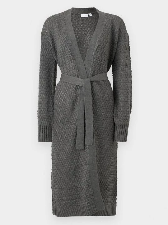 Foto van product Vest Vila donkergrijs gemêleerd