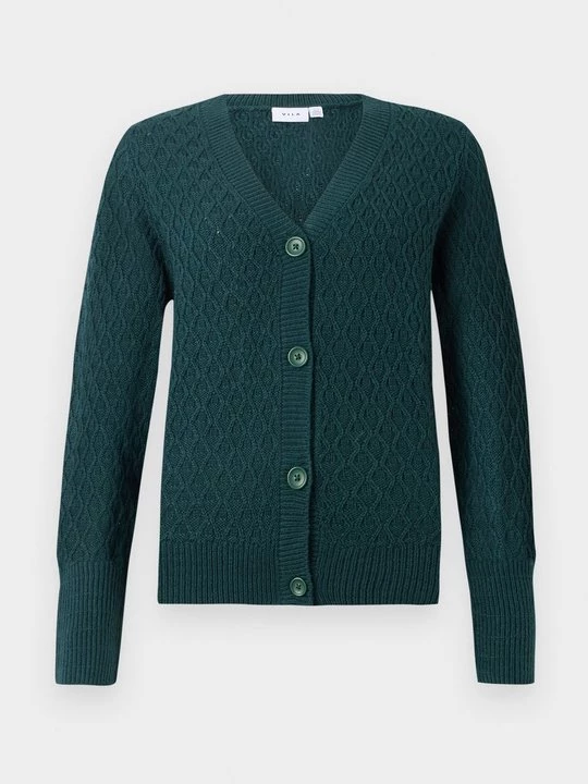 Foto van product Vest Vila donkergroen