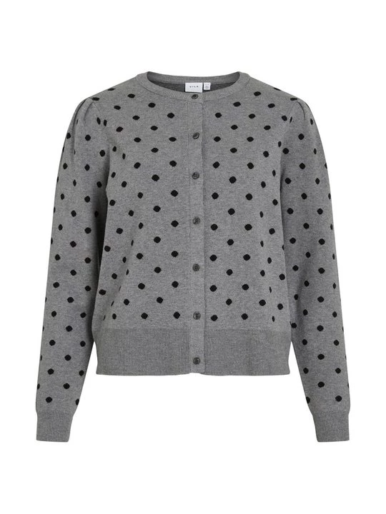 Foto van product Vest Vila grijs gemêleerd