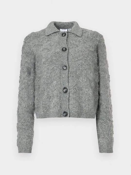 Foto van product Vest Vila grijs gemêleerd