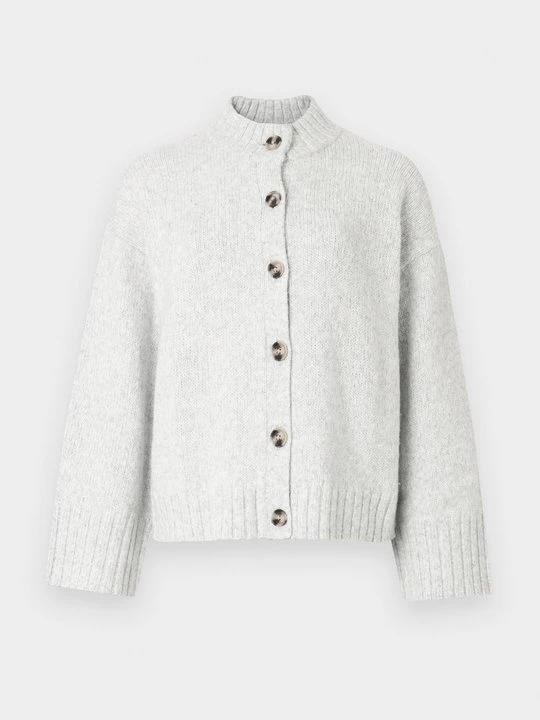 Foto van product Vest Vila lichtgrijs gemêleerd