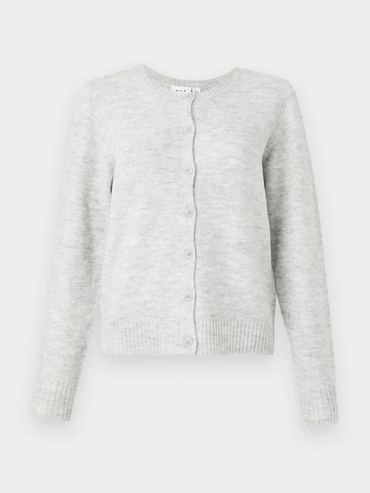 Foto van product Vest Vila lichtgrijs gemêleerd