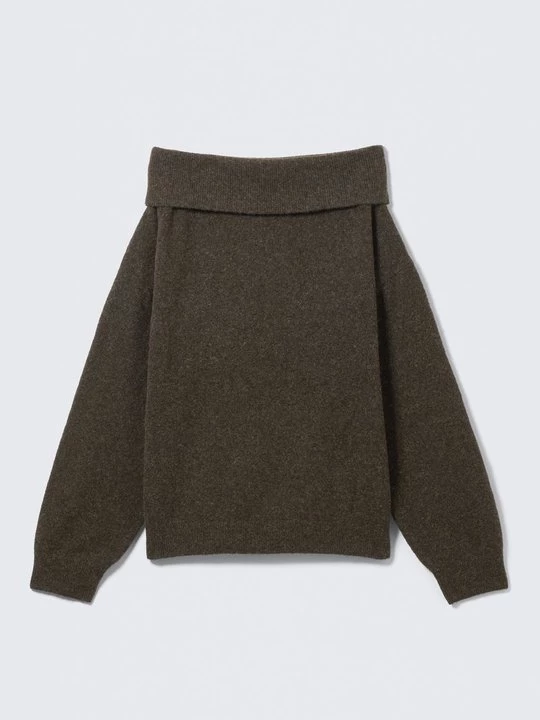 Foto van product Vest Weekday donkerbruin