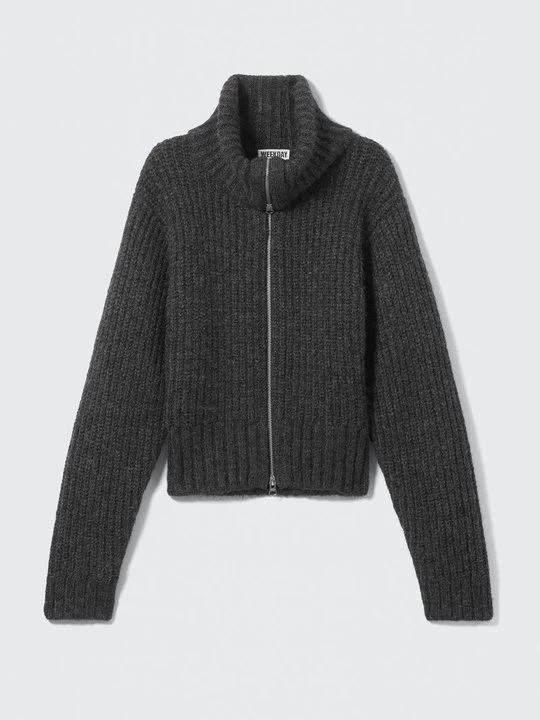 Foto van product Vest Weekday donkergrijs