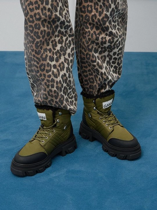Foto van product Veterboots Ganni bruin