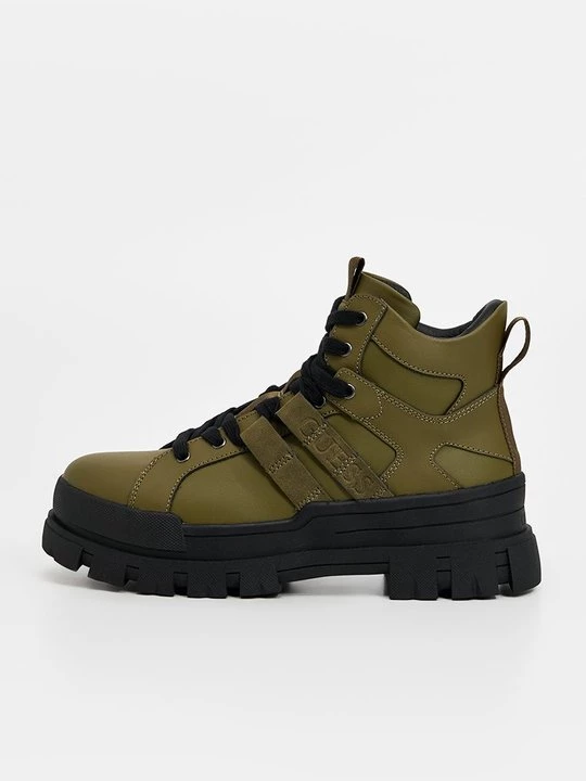 Foto van product Veterboots Guess olijfgroen