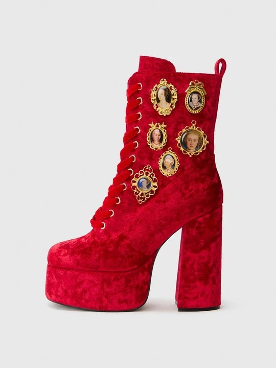 Foto van product Veterboots Koi Footwear rood