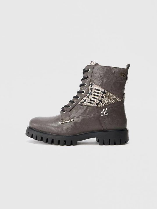 Foto van product Veterboots Lazamani grijs