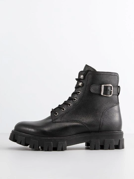 Foto van product Veterboots Lazamani zwart