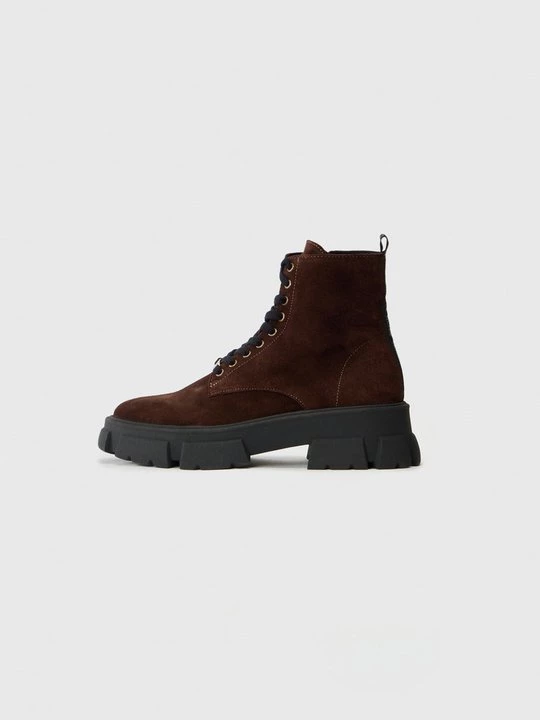 Foto van product Veterboots Steve Madden donkerbruin