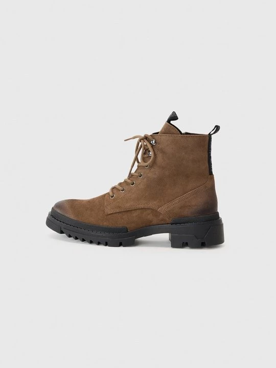 Foto van product Veterboots Steve Madden taupe