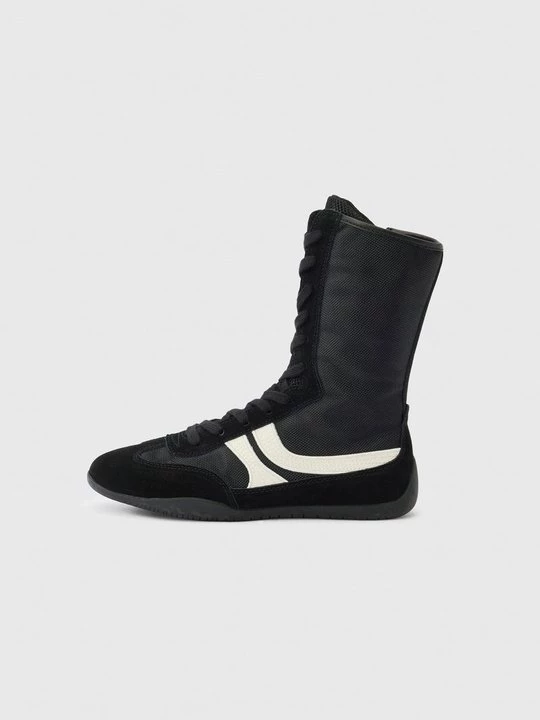 Foto van product Veterboots Steve Madden zwart