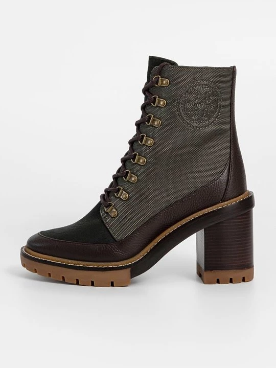 Foto van product Veterboots Tory Burch donkergroen