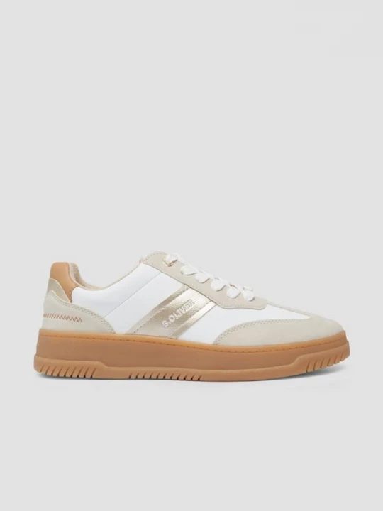 Foto van product Veterschoenen met contrasterende details s.Oliver