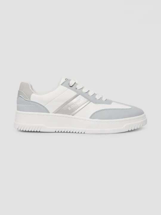 Foto van product Veterschoenen met contrasterende details s.Oliver blauw