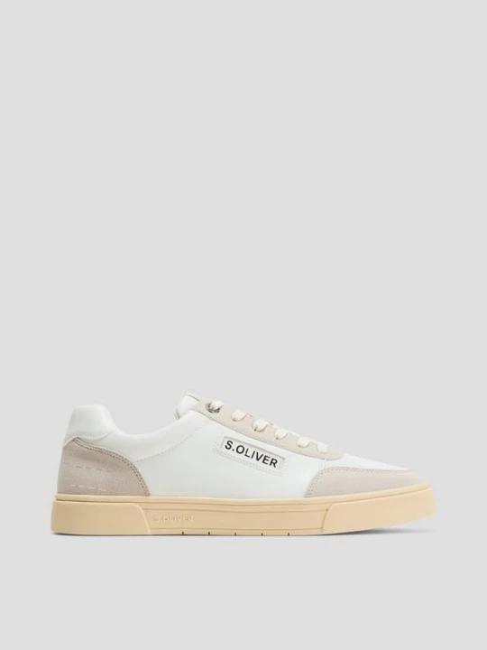 Foto van product Veterschoenen met klassieke look s.Oliver crème