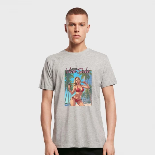 Foto van product Vice Side Oversize Tee Mister Tee grijs