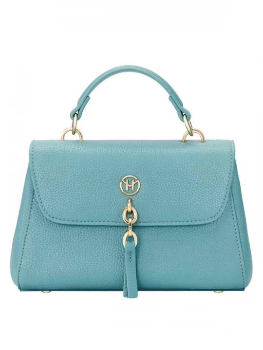 Foto van product Victoria Hyde Handtas ' Elegance ' hemelsblauw / goud