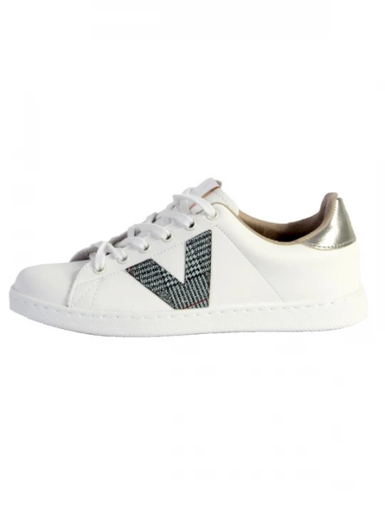 Foto van product victoria Sportieve veterschoen grijs