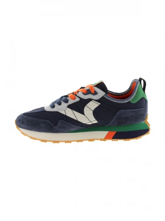 Foto van product victoria Sportieve veterschoen 'Leder-Sneaker' blauw