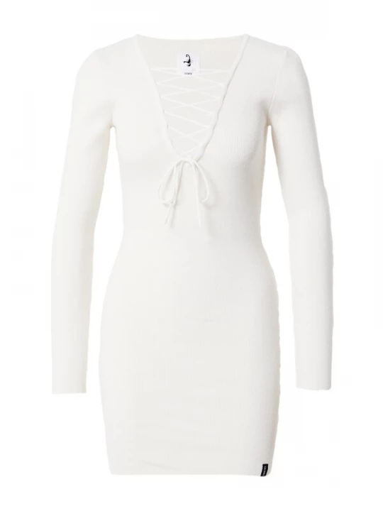 Foto van product VIERVIER Gebreide jurk 'Hedi' offwhite
