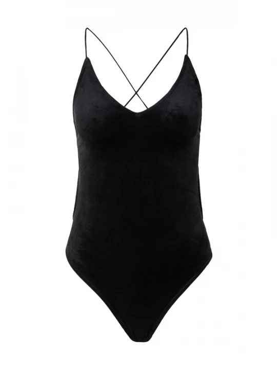Foto van product VIERVIER Shirt body 'Alena' zwart