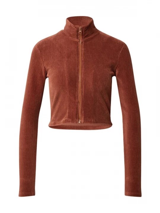 Foto van product VIERVIER Shirt 'Celia' kastanjebruin